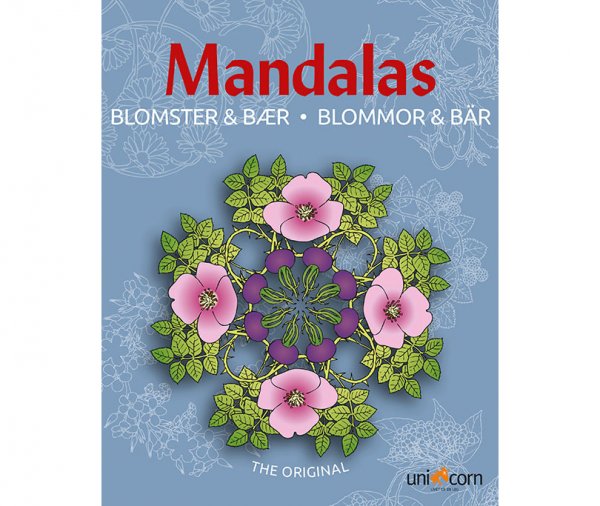 Mandalas με Λουλούδια και Φρούτα του Δάσους UNICORN 2484802