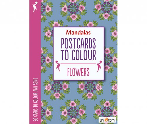 Mandalas Καρτποστάλ Λουλούδια UNICORN 9835737