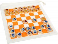 Σκάκι και ντάμα Ταξιδιού Small foot 12021