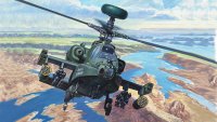 AH - 64 APACHE - MODELSET  Italeri ITAL71080