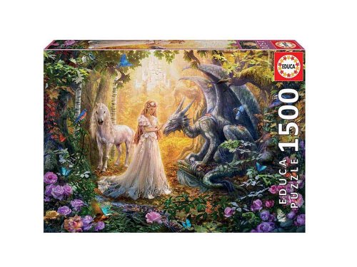 Παζλ Dragon Princess And Unicorn Educa 17696