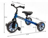 Τρίκυκλο Ποδήλατο 3 σε 1 Ecotoys X-173 BLUE